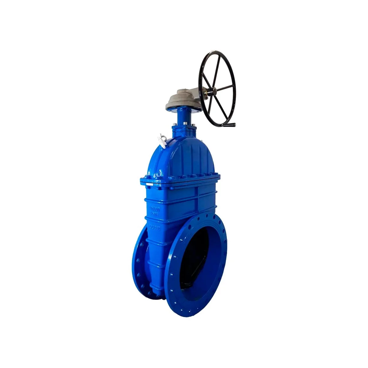 Задвижка чуг. обр. 30ч539р Ду 800 Ру 16 откр.гайка, с редуктором (тип МЗВ)